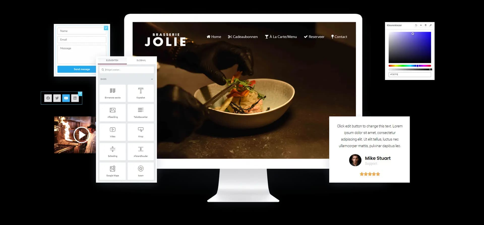 Horeca website RestoManager