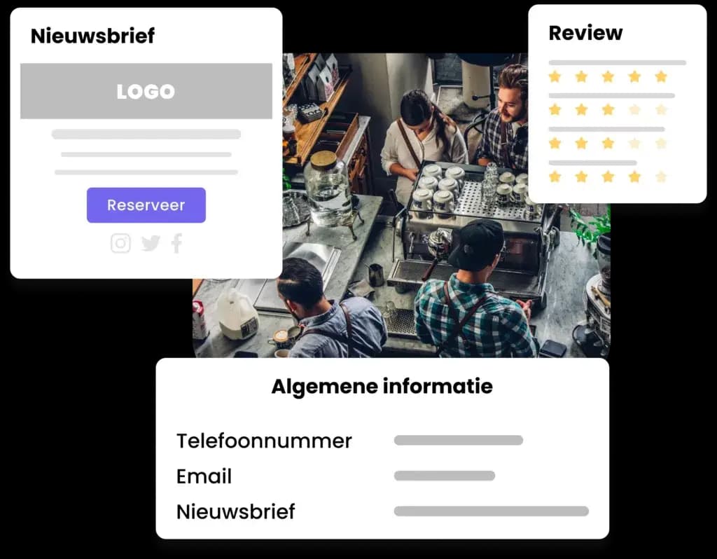 We nemen je gastenlijst en toekomstige reserveringen over
