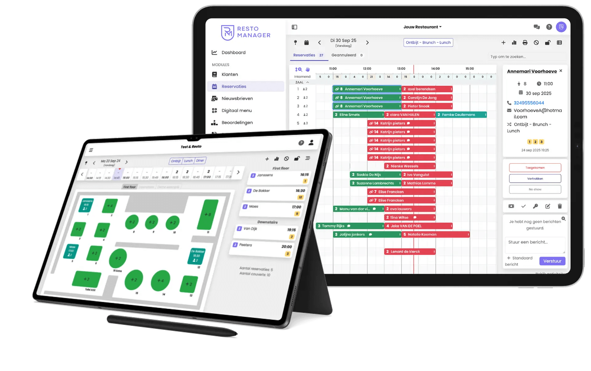 Je A.I. assistent neemt reservaties aan