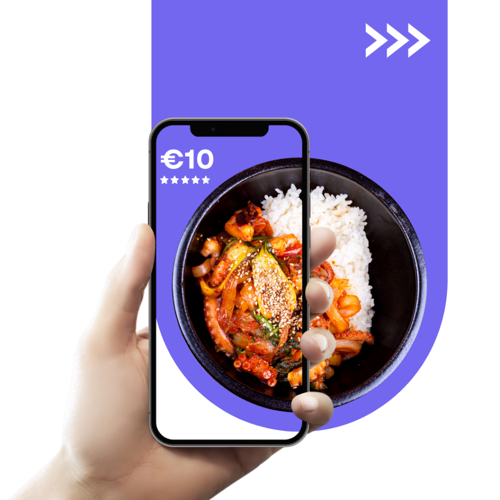 digitaal menu op je smartphone, menu opzoeken in je restaurant, qr-codes in je restaurant